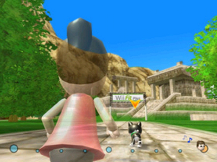 Wii fit plus「ジョギング+」