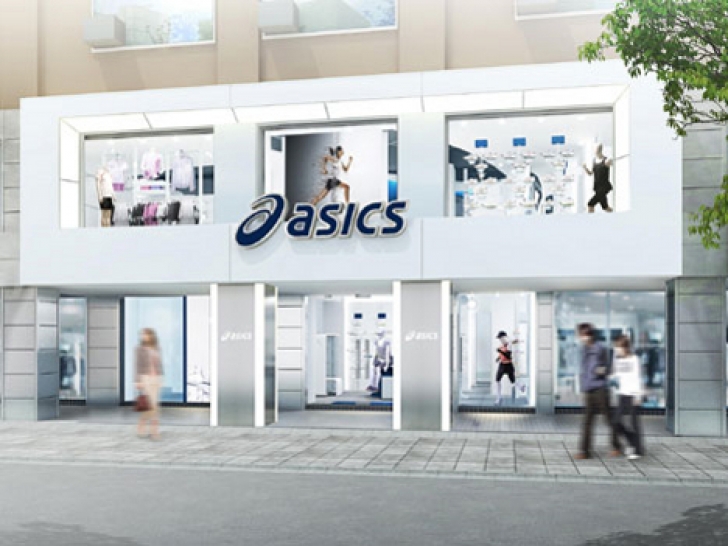 「アシックスストア台北」外観イメージ