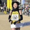 応援聞こえ 楽しい４２キロ…上谷田選手