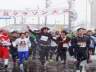 1422人が出場した史上最大の三条市元旦マラソン、新設の仮装の部もあり大雪のなかを快走 (2013.1.4)