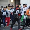新年の大船渡路力走 恒例の市民元旦マラソン