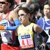 力走する尾崎好美選手
