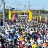 ランニング桜島５０００人快走