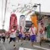 旧街道でマラソン大会 入善・舟見七夕まつり開幕