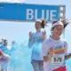 大阪府大阪市で、参加者がカラフルに変身する「The Color Run」を開催