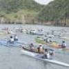 シーカヤック２６０人疾走 松崎の沿岸「マラソン」