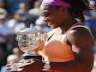 優勝したＳ・ウィリアムズ＝全仏テニス