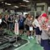 工場見学に280人のスカウト