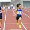 ６地区から1400人出場 日清カップ・小学生陸上福島県選考会