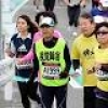 小野ハーフマラソン 視覚障害の山本さん完走