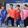 田中、藤原ら意気込み＝２７日に北海道マラソン